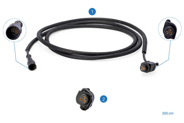 Caliper Sensor Cable (with socket) (CBL.116)