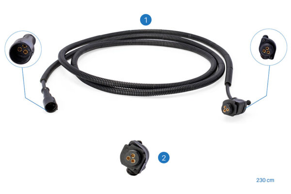 Caliper Sensor Cable (with socket) (CBL.118)