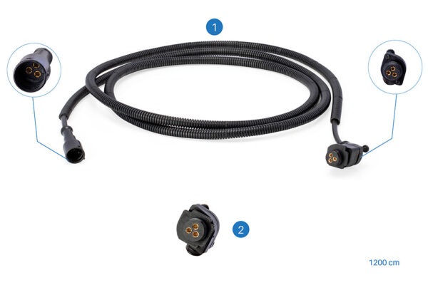 Caliper Sensor Cable (with socket) (CBL.123)