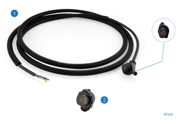 Caliper Sensor Cable (with socket) (CBL.155)
