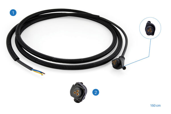 Caliper Sensor Cable (with socket) (CBL.157)