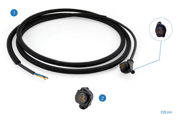 Caliper Sensor Cable (with socket) (CBL.160)