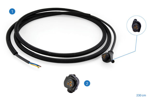 Caliper Sensor Cable (with socket) (CBL.161)