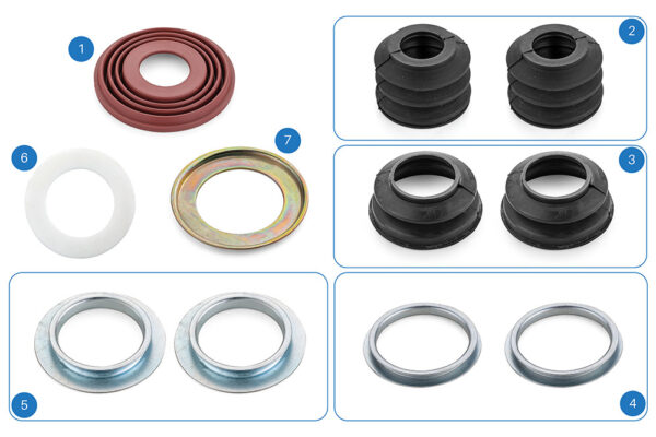Caliper Boot & Ring Set (IVC.110)