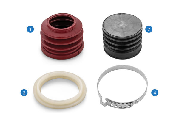 Guide Seals & Boot (KNR.208)