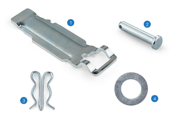 Brake Pad Retainer Repair Kit (KNR.279)