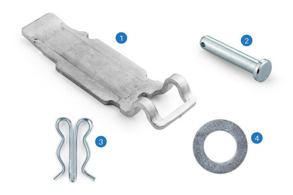 Brake Pad Retainer Repair Kit (KNR.280)