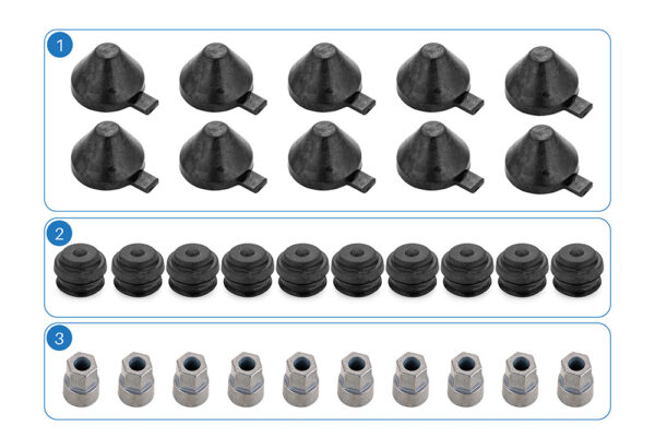 Adjusting Mechanism Cap Set (38mm) (KNR.284)