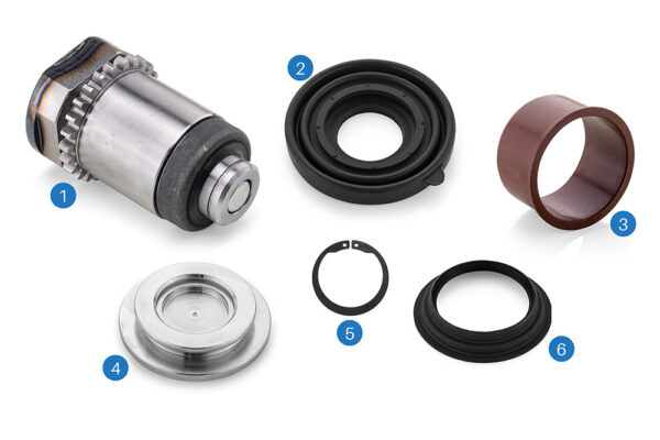 Caliper Guide and Seals Repair Kit (Front) (MRT.120)