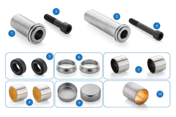 Caliper Guides and Bushes Repair Kit (MRT.145)