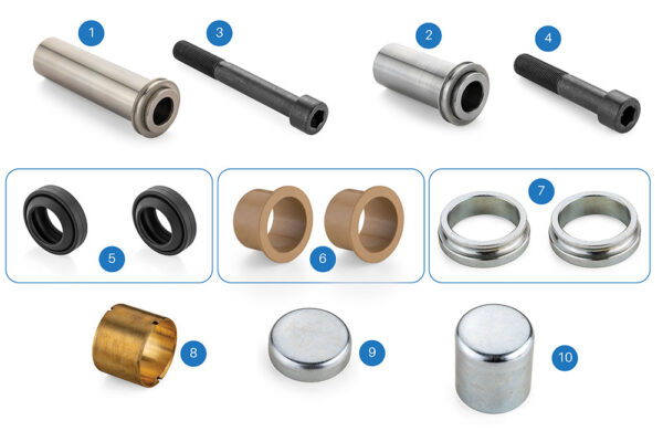 Caliper Guides and Bushes Repair Kit (MRT.146)