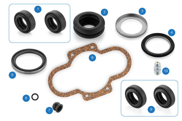 Brake Caliper Boot & Seal Set (MRT.149)