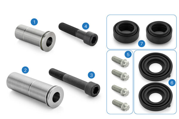 Caliper Guides & Seals Repair Kit (MRT.211)