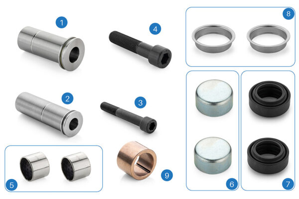 Caliper Guides and Bushes Repair Kit (MRT.212)