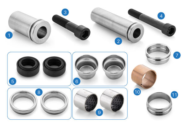Caliper Guides and Bushes Repair Kit (MRT.238)