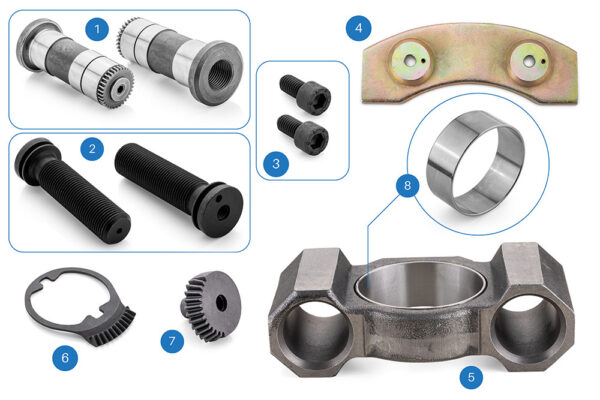 Caliper Adjuster Sleeve & Thrust Plate Repair Kit (Left) (MRT.264)
