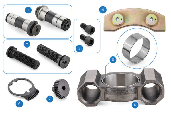 Caliper Adjuster Sleeve & Thrust Plate Repair Kit (Right) (MRT.265)