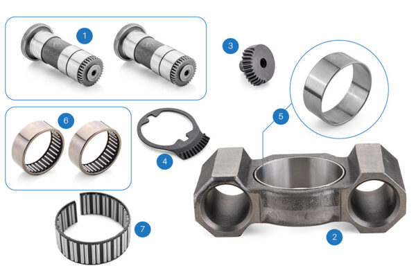 Caliper Bridge & Tubes Repair Kit (Left) (MRT.266)