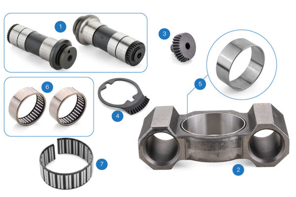 Caliper Bridge & Tubes Repair Kit (Right) (MRT.267)