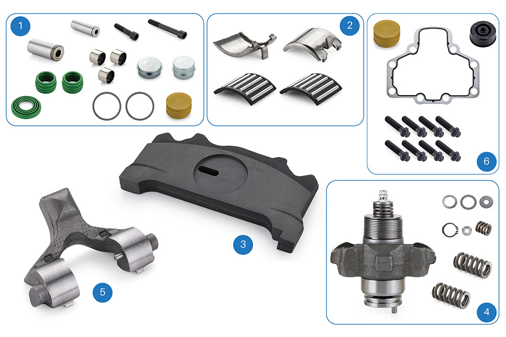 Repair Kit - SAF Axle Set (Right) (WBC.101)