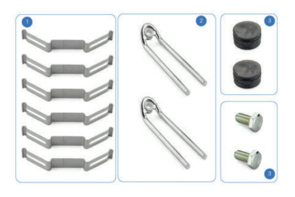 Brake Pad Retainer Repair Kit (WBC.149)