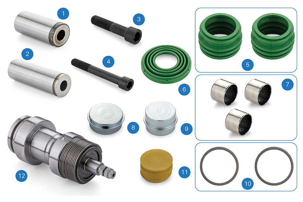 Caliper Pin & Mechanism Repair Kit (WBC.221)